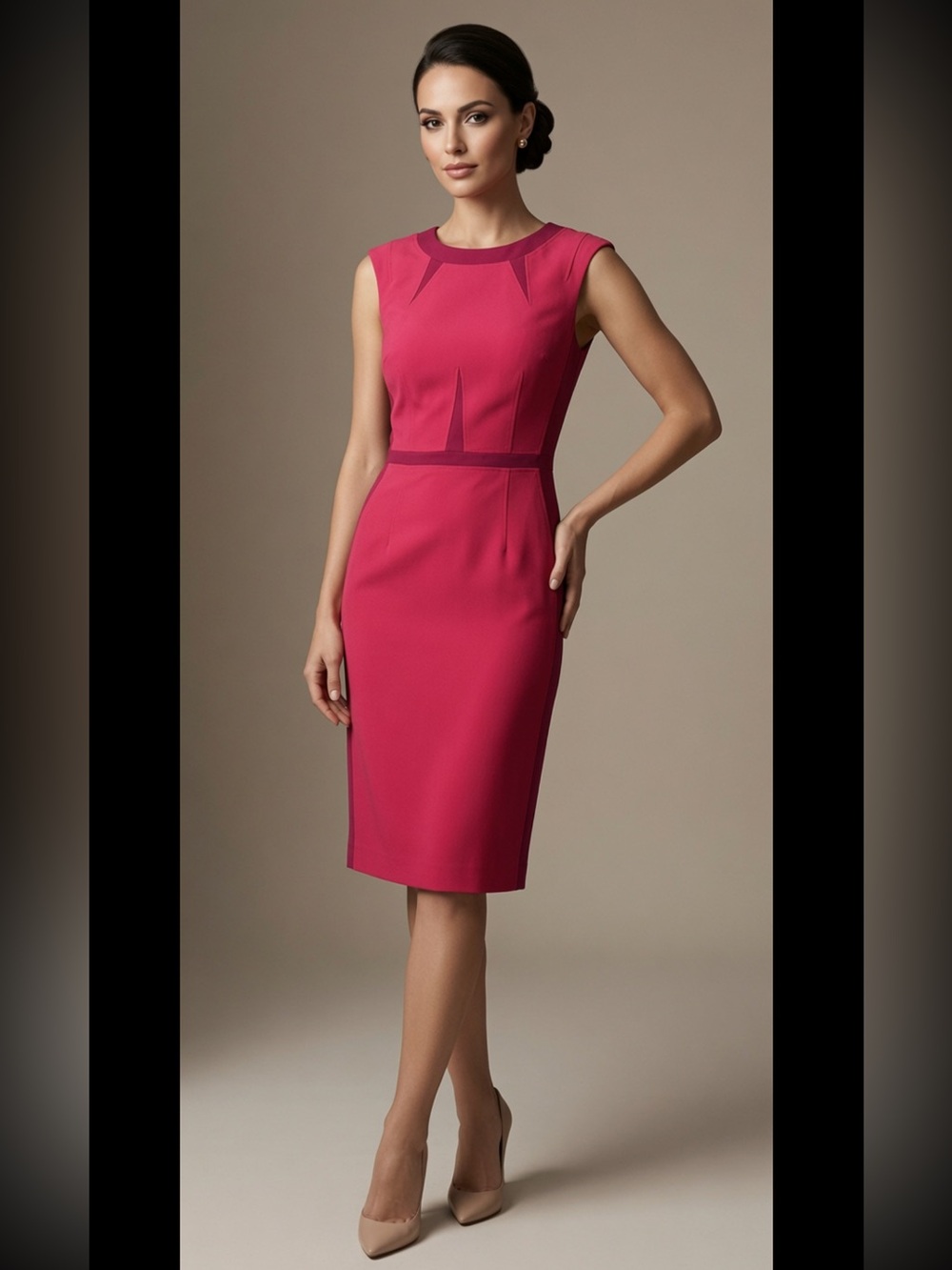 Antonio Melani Size 4 Pink Dress